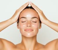 Strahlende Haut nach einer Hydrafacial Gesichtsbehandlung